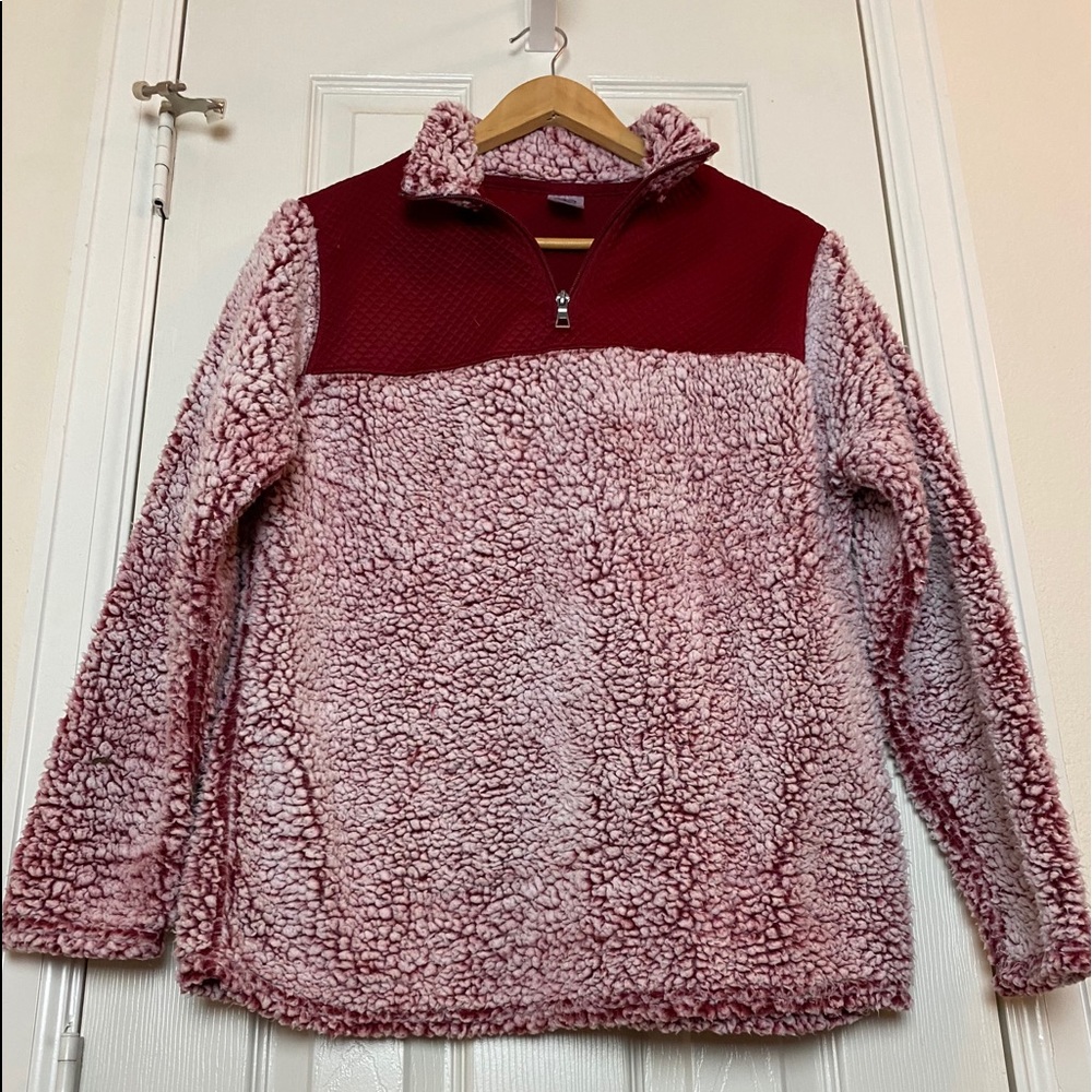 Teddy Quarter Zip Pull-Over